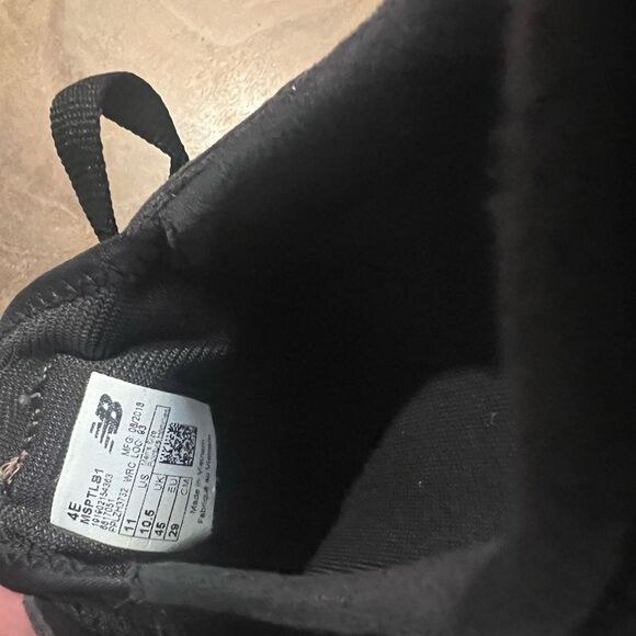 New Balance Men's Black MSTPL81 fresh foam sport size 11 - Picture 14 of 15